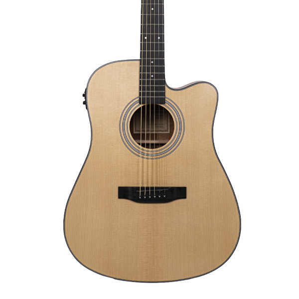 TYMA HDC-60 CE Dreadnought Cutaway Elektro Akustik Gitar